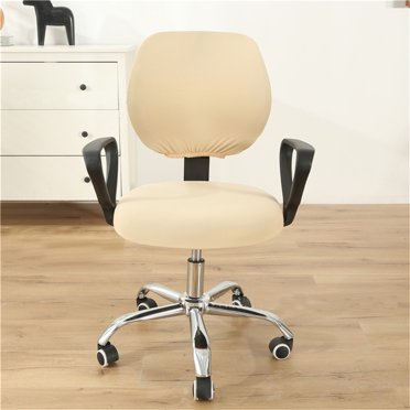 EastVita Housse de Chaise de Bureau Extensible Housses Élastiques Revêtements de Dossier Protecteurs de Coussins Housse de Chaise d'Ordinateur de Bureau