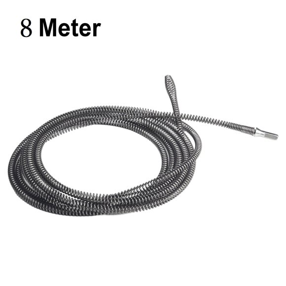 3/5/8/10M Electric Drill Drain Dredging Spring Sink Cleaner Sewer Dredging Tool For Ordinary Electric Drill For Drain Pipe