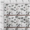 thumbnail image 1 of oneOone Georgette Viscose Fabric Tree|Leopard & Monkey Ikat Printed Craft Fabric BTY 42 Inch Wide, 1 of 4