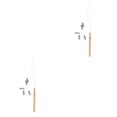 thumbnail image 2 of mmirethe Fashionable Hair Braid Bead Hair Extensions Decoration Wire Pulling Hook Tool 1:28 2Set, 2 of 6