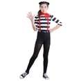 thumbnail image 1 of Girl's Mime Costume, 1 of 2
