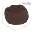thumbnail image 4 of ComfyKids® Bean Bag Chair for Teens, 4 of 5