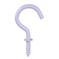 thumbnail image 1 of Hardware Essentials 7/8" White Cup Hook, 1 of 2