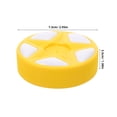 thumbnail image 2 of FESTFENDS Hockey Ball Field Hockey Puck Yellow Pp 1Pack, 2 of 8