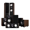 thumbnail image 1 of Fluance Reference Surround Sound Home Theater 7.1 Channel Speaker System including 3-Way Floorstanding Towers, Center Channel, Surrounds, Rear Surrounds and DB10 Subwoofer - Natural Walnut (X871WR), 1 of 8