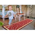 thumbnail image 3 of Kitchen Rug Non-Skid | Runner Kitchen Mat Non-Slip | Rug for Kitchen Floor with Rubber Backing | Entryway Hallway Floor Mat | Low Profile Door Mat (2' x 7'), 3 of 6
