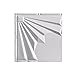 thumbnail image 3 of Fasade Easy Installation Art Deco Matte White Glue Up Ceiling Tile/ Ceiling Panel (12" X 12" Sample), 3 of 3