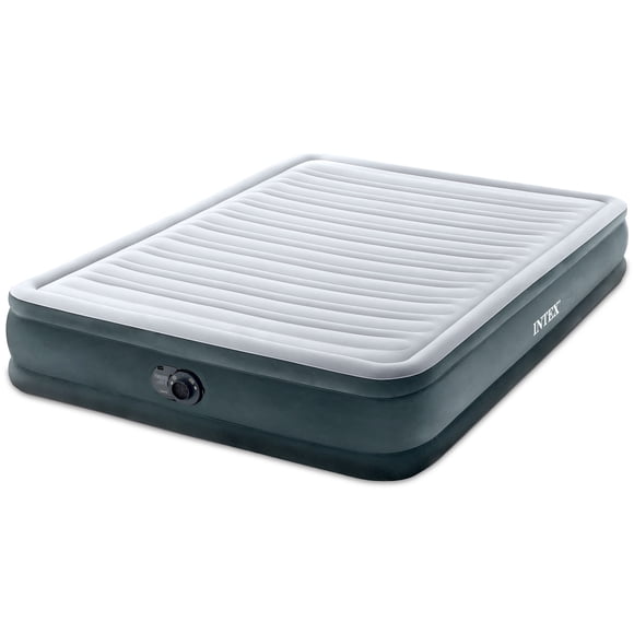 Matelas gonflable Intex Queen Comfort-Plush avec Fiber-Tech Rp, âge : adulte