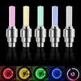 thumbnail image 1 of sdhkgrrt under $5 5Pcs Bike Tire Lights, Bike Wheel LED Flash Lights,Wind and Fire Spoke Tire Lights for Night Riding,Waterproof Bicycle Accessories for Safety,USB Rechargeable Cycling Decorations, 1 of 9