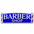 thumbnail image 2 of Barber Shop Vinyl Banner 8 Feet Wide by 2.5 Feet Tall, 2 of 4