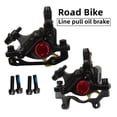 thumbnail image 4 of MTB Oil Disc Hydraulic Brake Disc Brake Line Pull Calipers Front & Rear G3 Rotors 120/140/160/180MM MT200 M315 ,Safe and Reliable, 4 of 8