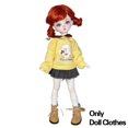 thumbnail image 1 of Vêtements de Poupée 30cm, Ensemble de Tenue de Poupée BJD Multistyles Dessin Animé 1/6, Cadeau Robe Mini Poupée DIY pour O7M6, 1 of 8
