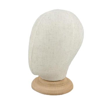 Mannequin de Tête en Toile de Liège de 21 Po, avec Chapeaux,