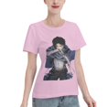 thumbnail image 2 of Women's Basic Short Sleeve T-Shirt Attacking Giant Levi Ackerman, 2 of 6