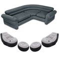 thumbnail image 1 of Intex Canapé Sectionnel d'Angle Intérieur avec Chaise Longue et Ottoman (Lot de 2), 1 of 12