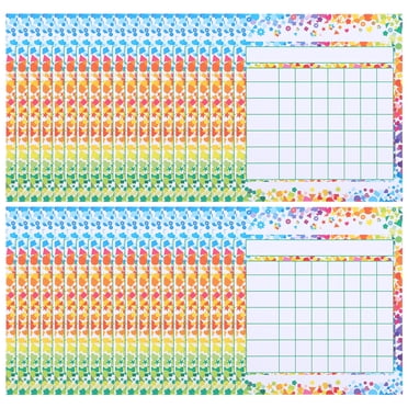 KAKOWELY chore chart for kids 50 Sheets Chore Charts For Kids Star Charts For Kids Behavior Incentive Charts For Classroom Reward Charts For Kids Chore Charts Sticker Charts For Kids Behavior