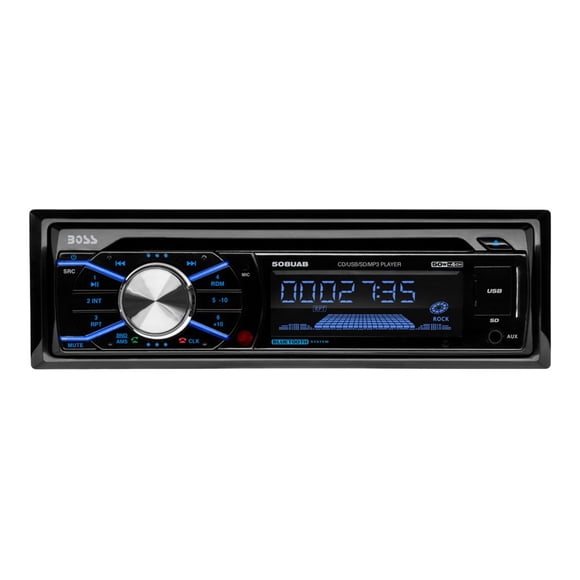Boss 508UAB In Dash CD Car Player USB MP3 Stereo Audio Receiver Bluetooth