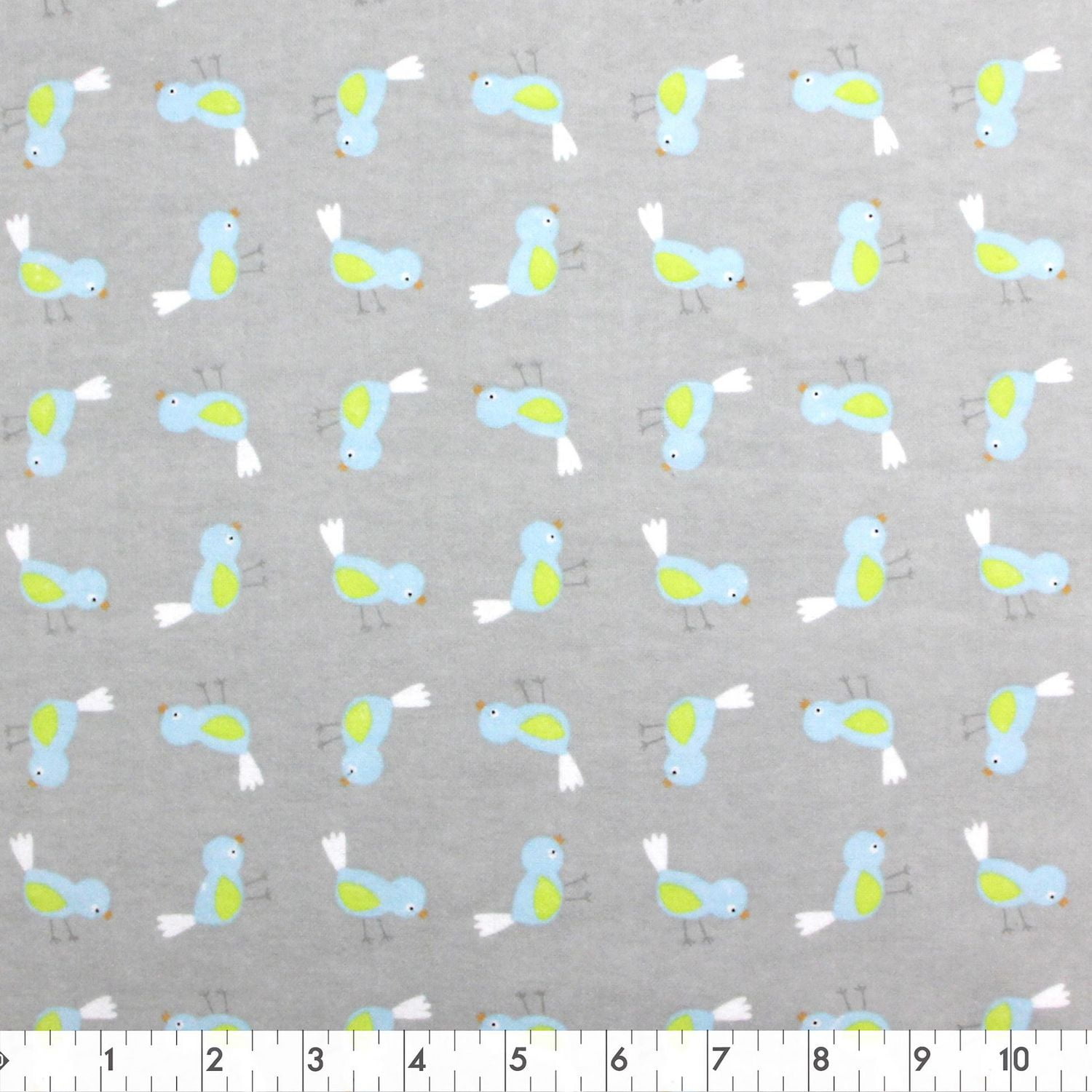 FABRIC CREATIONS Baby Boy Flannel Pre-Cut Pack, 4x1, 1.8 m (2 yd)