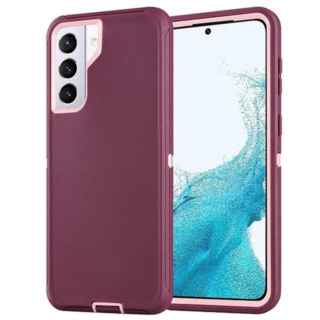 Supershield Defender Case for Samsung Galaxy S22 Plus 5G, Galaxy S22 Plus 5G Phone Case Heavy Duty Shockproof Dustproof 3 in 1 Rugged Protective Bumper Cover - Purple