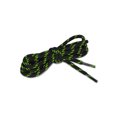 thumbnail image 2 of INSPIRE CHIC 3 Paires Lacets Ronds Antidérapants Résistants à l'Usure pour Bottes pour la Randonnée la Marche Chaussures d'Extérieur Noir Vert 120cm / 47.24 Pieds, 2 of 4