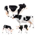 thumbnail image 3 of 4 Pcs Animaux de Ferme Réalistes Vache Animal Enfants, Cadeaux de Fête d'Anniversaire,, 3 of 7