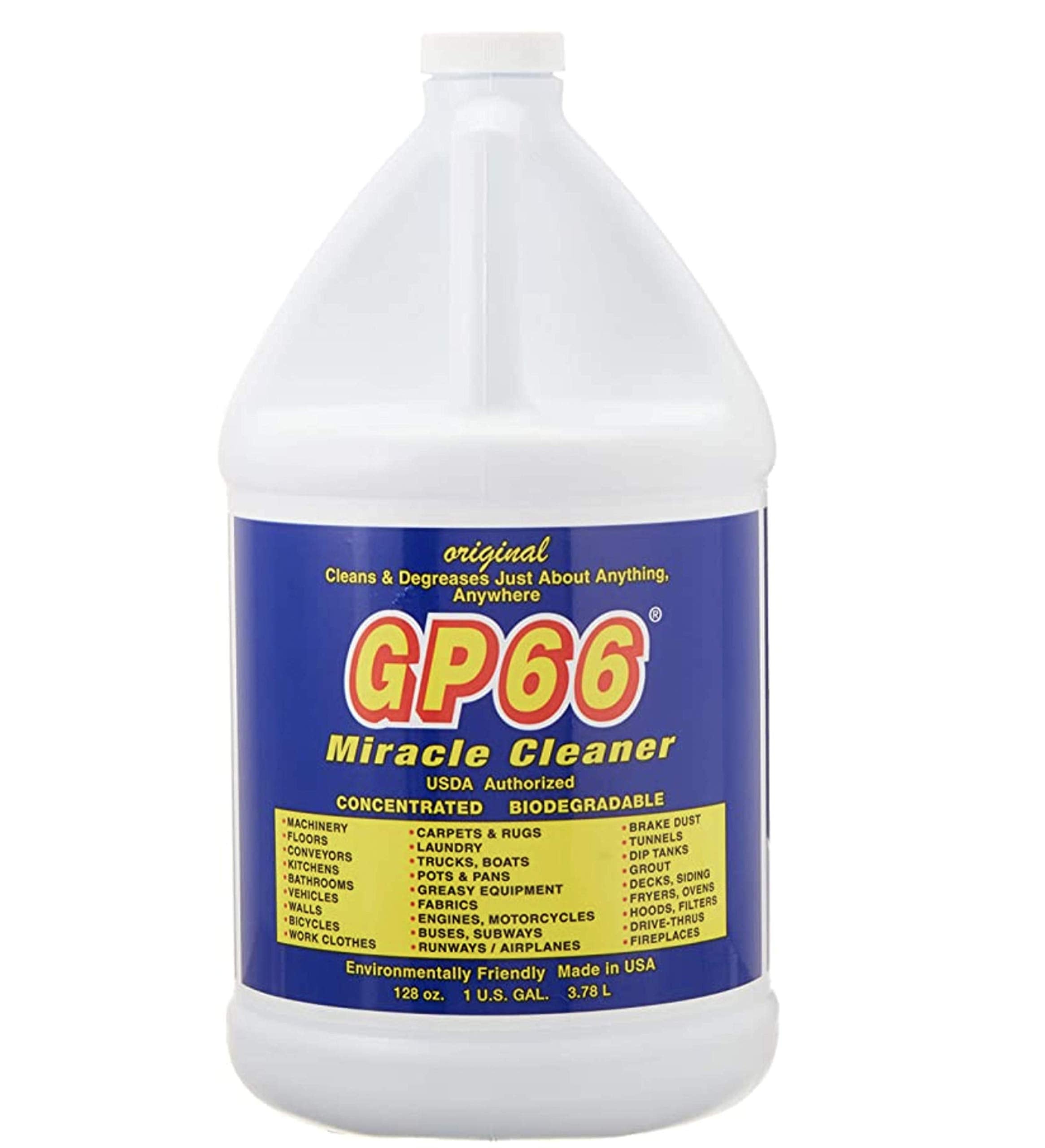GP66 Green Miracle Cleaner- Gallon All-Purpose Heavy Duty Cleaner, Made in USA