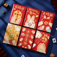 thumbnail image 4 of ziyahi Enveloppes Rouges de Dessin Animé pour le Festival du Printemps avec Créativité Personnalisée, Enveloppes Rouges du Nouvel An avec des Enveloppes Rouges Mignonnes et Exquises, 4 of 5