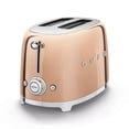 thumbnail image 4 of Smeg TSF01RGUS Limited Edition 50's Retro Style Aesthetic 2 Slice Toaster Rose Gold, Copper, 4 of 15