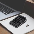 thumbnail image 2 of Mini Clavier Intelligent 2.4G 21 Touches pour Ordinateur Portable switch Marron, 2 of 9