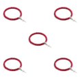 thumbnail image 1 of VONKY Unisex Cross Pendant Bracelets For Fashion Forward Individuals Lightweight Gift red 5Set, 1 of 6