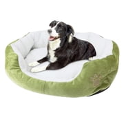 Meitianfacai Indoor Thickened Pet Bed, Self-Warming Puppy Cushion Dog Bed Soft Fleece Pet Dog Cat Sofa Bed for Indoor Cats, Non-slip, Suitable for Sleep and Play