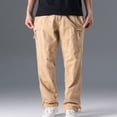 thumbnail image 4 of Leodye Pantalon Droit Tactique Extensible pour Homme, Résistant à l'Eau, en Ripstop, Pantalon Cargo, Extérieur, Léger, de Travail et de Randonnée, Kaki TTTTG(TTTTG), 4 of 9