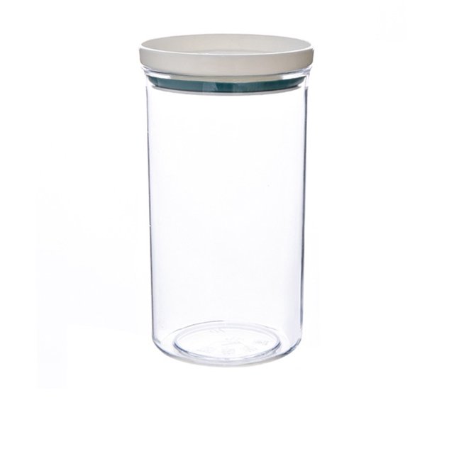 TASTAN Airtight Pantry Storage Canisters,Moisture-Proof Pantry Canisters – Transparent Airtight Containers for Flour, Rice & Dry Goods (Food-Grade Plastic) Food Saver Canisters, C