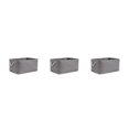 thumbnail image 2 of Maytalsory Sturdy Rope Handle Storage Bin Convenient And Reliable Storage Solution grey (31*21*13) 3Set, 2 of 6