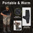 thumbnail image 3 of 8 Fans Breathable Hunting Waders,1000G Insulation Boots with Removable Insulated Liner for Duck Hunting, 3 of 5