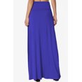 thumbnail image 2 of TheMogan Jupe Longue Maxi Décontractée en Jersey Drapé Pliable pour Femmes P-3X, 2 of 7