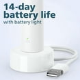 thumbnail image 3 of Philips Sonicare 2100 Power Toothbrush, Rechargeable Electric Toothbrush, White Mint HX3661, 3 of 8