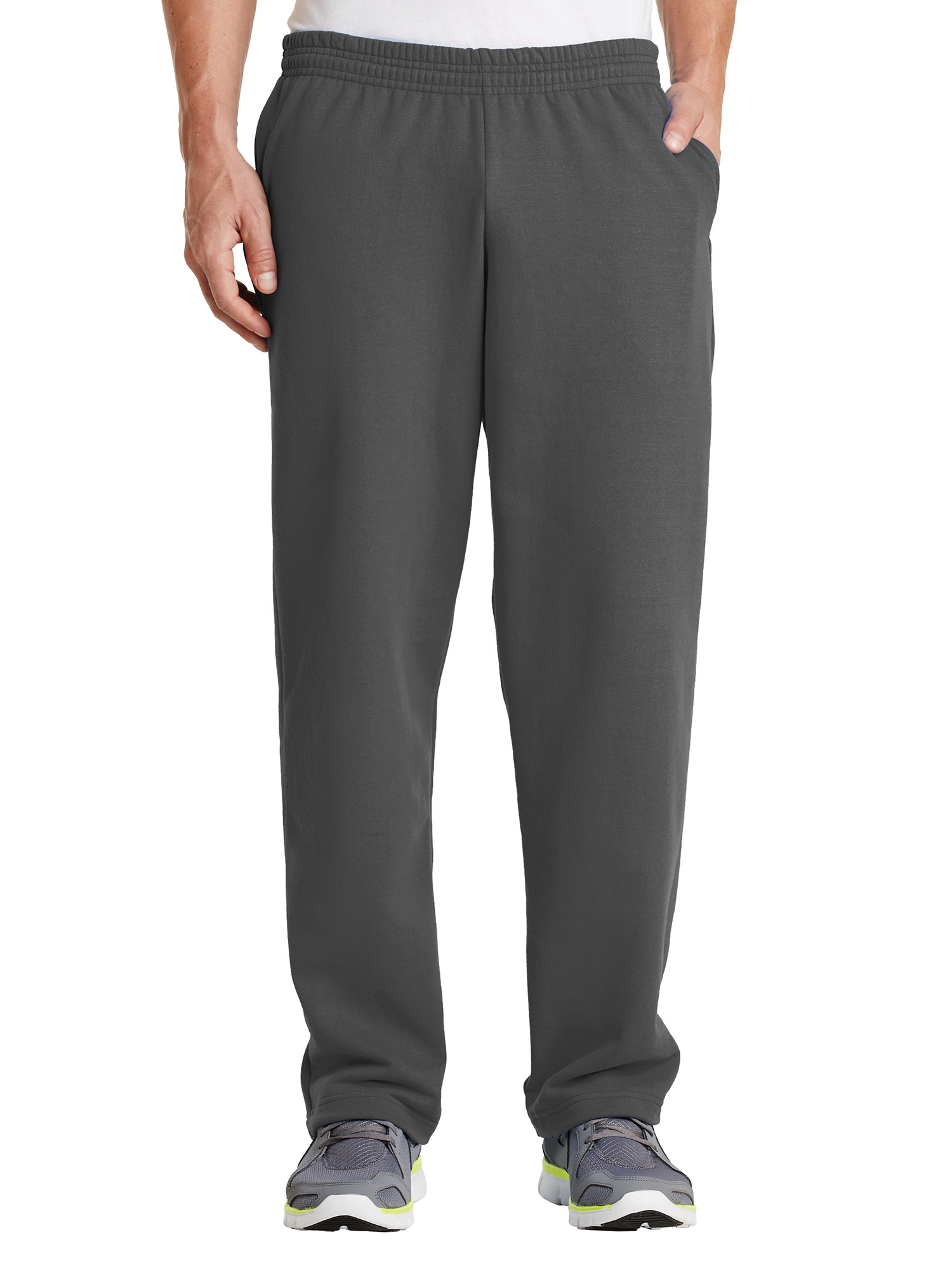 Gravity Threads Fleece Sweatpants w/ Pockets - Charcoal - X-Large