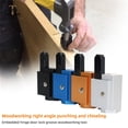 thumbnail image 3 of Woodworking Chisel Set for Cabinet Doors 90° Corner Square Slot Cutter Hinge Tool Woodworking for Precise Carving and Fitting, 3 of 4