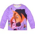 thumbnail image 3 of eKids Girls Spirit Riding Free Pajamas Kids pajamas Long Short Sleeve Pajama Set Sizes 3-8, 3 of 5