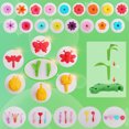 thumbnail image 3 of Ensemble de Construction de Jardin de Fleurs de 72 Pcs : Activité Éducative STEM pour Garçons de 3 à 6 Ans, 3 of 6
