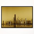 thumbnail image 4 of Design Art Chicago Gold Coast Avec Des Gratte-Ciels  Sur Toile Encadrée, 4 of 5