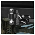 thumbnail image 3 of Adjustable Trailer Hitch Ball Mount Fits 2-Inch Receiver 6-Inch Drop Hitch Tow Hitch Aluminum Forged Shank 2"& 2-5/ 16"Balls ,Weatherproof Double Locking Hitch Pin, 3 of 5