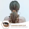 thumbnail image 3 of Barrette à Queue de Cheval pour Femmes, Pince à Cheveux de Mode pour Coiffure (Brun Clair), 3 of 7
