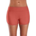 thumbnail image 3 of Shorts de Bain Sportifs pour Femmes, Shorts de Planche Unis, Bas de Maillot Boyleg, 3 of 6