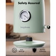 thumbnail image 4 of LONGDEEM Portable Electric Tea Kettle, 1L Stainless Steel Mini Water Boiler, Fast Boil with Auto Shut-Off and Cool Touch Exterior, Green, 4 of 9
