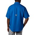 thumbnail image 3 of PFG Tamiami II Chemise à Manches Courtes, P, Bleu Vif, 3 of 5