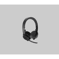 thumbnail image 1 of Refurbished Logitech 981-000853 Zone Wireless Certified for Microsoft Teams Bluetooth Headset, Black, 1 of 1