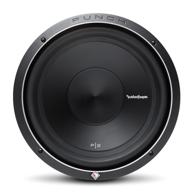 Rockford Fosgate P2D4-12 Punch 12′′ P2 Caisson de Basses en PVC 4 Ohms