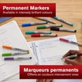 thumbnail image 2 of Marqueurs permanents Sharpie, pointe extra fine, noir, 5 unités, 2 of 9
